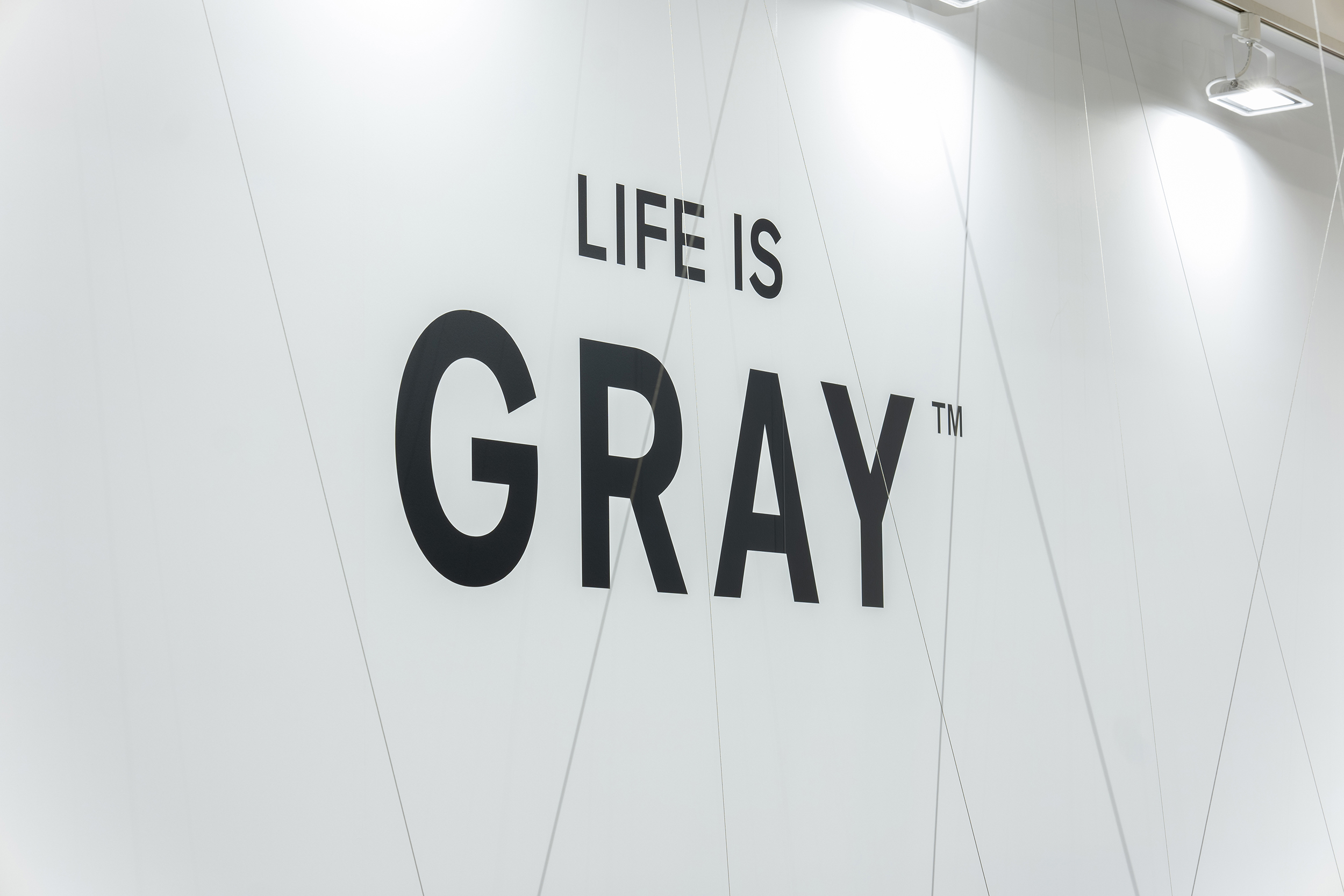 GRAY booth design